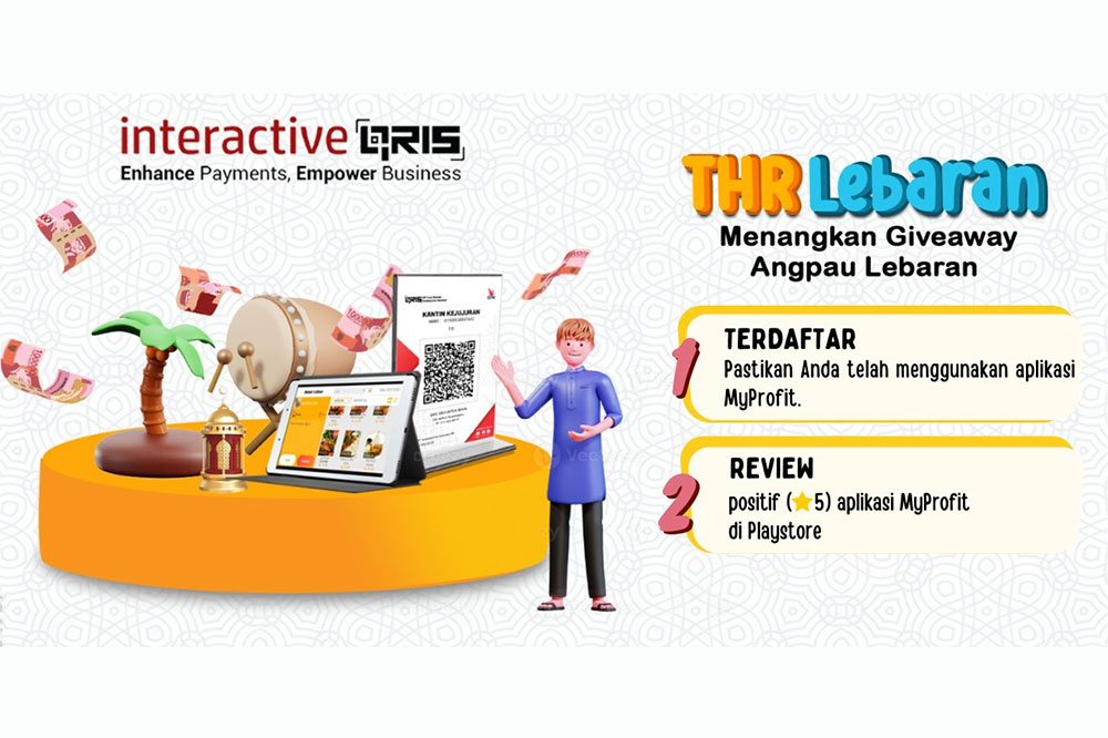 Pemenang Giveaway THR InterActive QRIS, QRIS, Cara Daftar QRIS